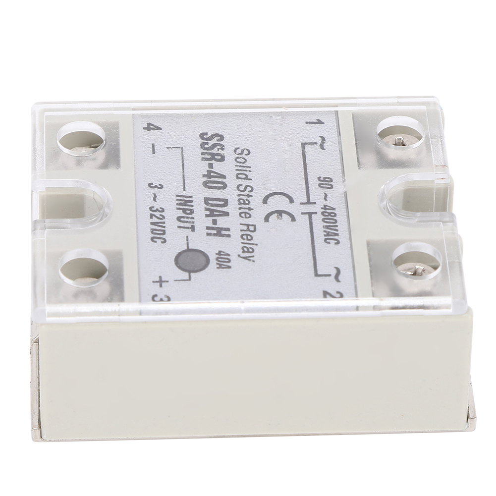 Ssr-40a Da H 90–480 V Ac Halbleiterrelais, Hochwertiger Kontaktloser Schütz, Ac/dc-schalter Für Industrielle Anwendungen