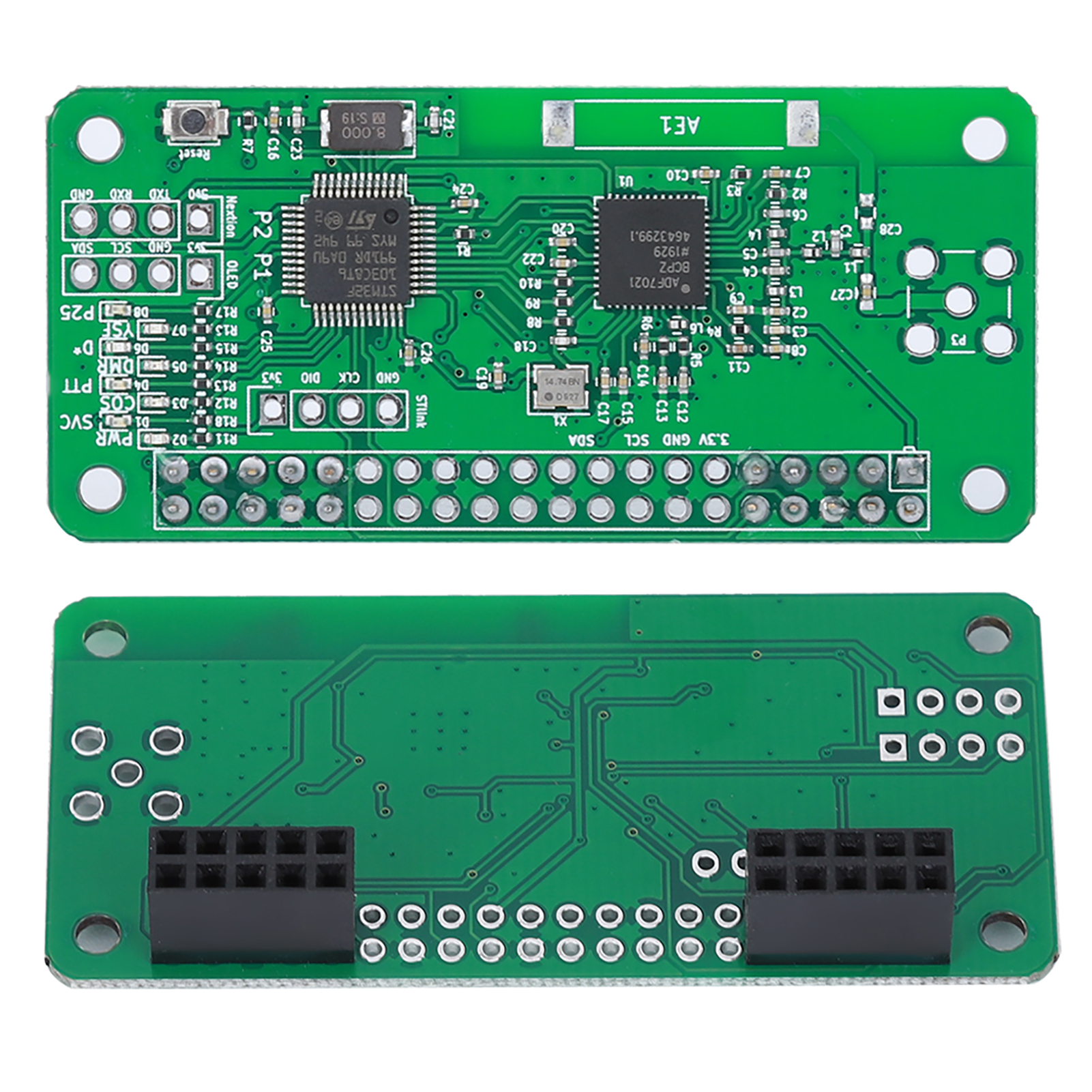 Amateurfunk-hotspot-modul P25 Erweiterte Version Diy-kit Elektronisches Kommunikationszubehör Zur Montage