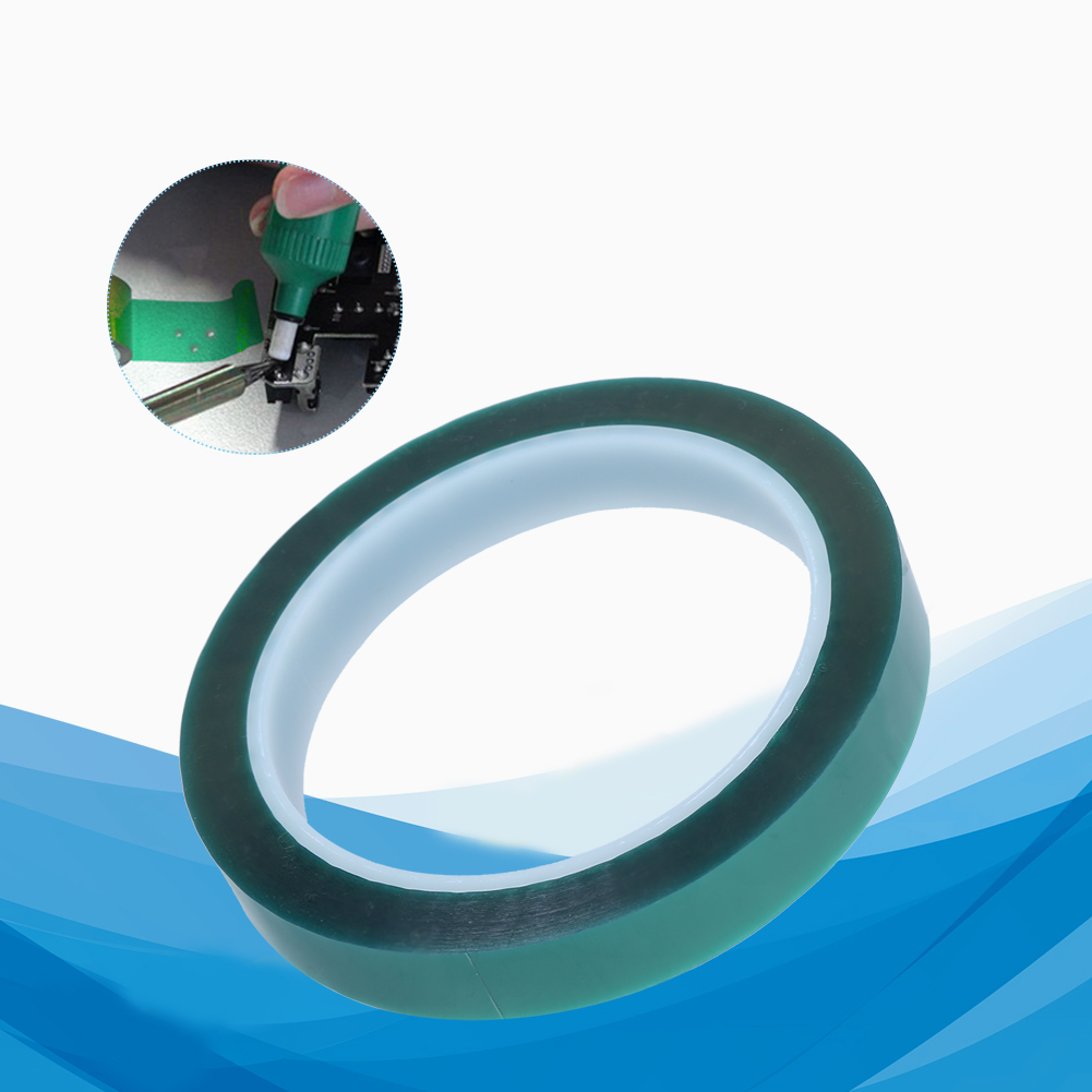 Hitzebeständiges Klebeband 0,05 Mm X 15 Mm X 66 M, Grün, Umweltfreundliches Hochtemperatur-industrieklebeband, Wärmeschutzband Für Den Professionellen Einsatz