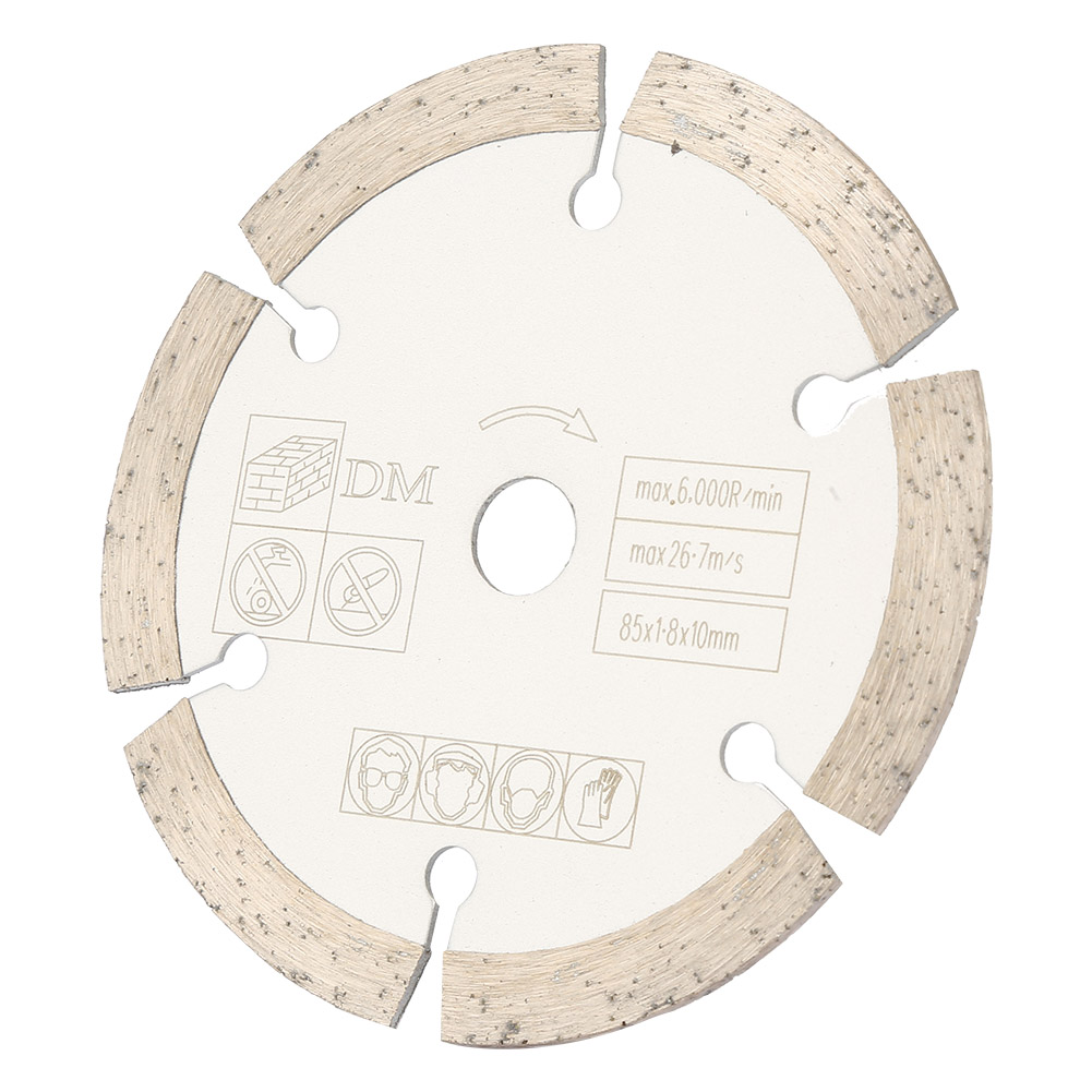 85 Mm X 10 Mm Diamanttrennscheibe Für Rotierende Holzbearbeitungswerkzeuge, Kreissägeblatt
