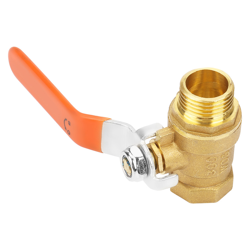 Kugelhahn Aus Messing, 1/2 Bsp Dn15 Außen- Und Innengewinde