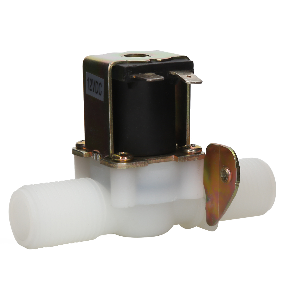 12v Dc G1/2 Magnetventil Aus Kunststoff, Normalerweise Geschlossen, Für Trinkwasserspender