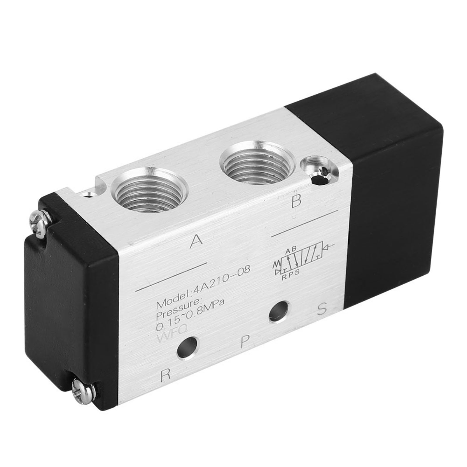 4a210-08 Pneumatisches 2-wege-magnetventil, 5-positionen, Pt1/4 Zoll Ein-/ausgang, Hohe Qualität