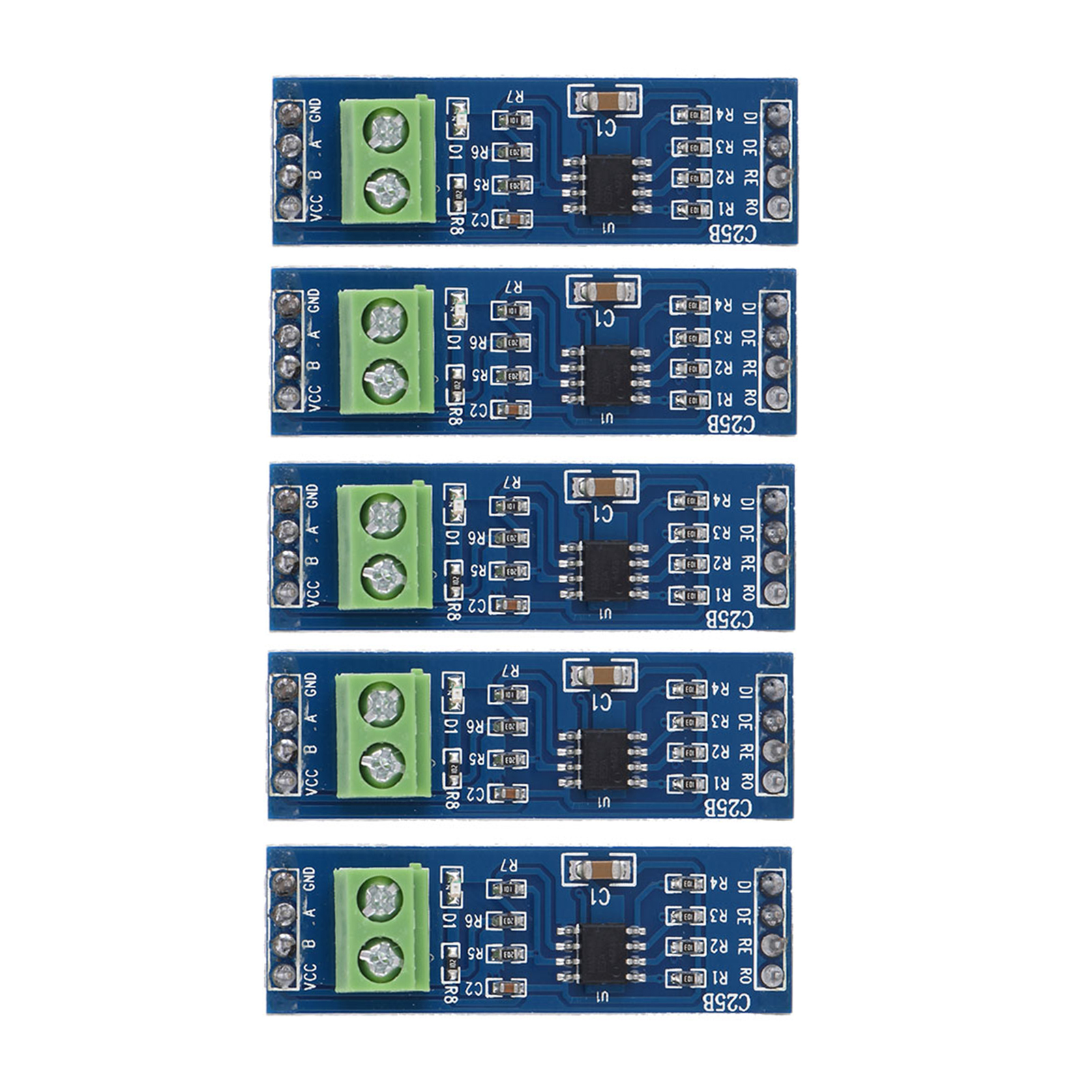 5-teiliges Rs-485-konvertermodul, Ttl-zu-rs-485-adapter Für Raspberry Pi