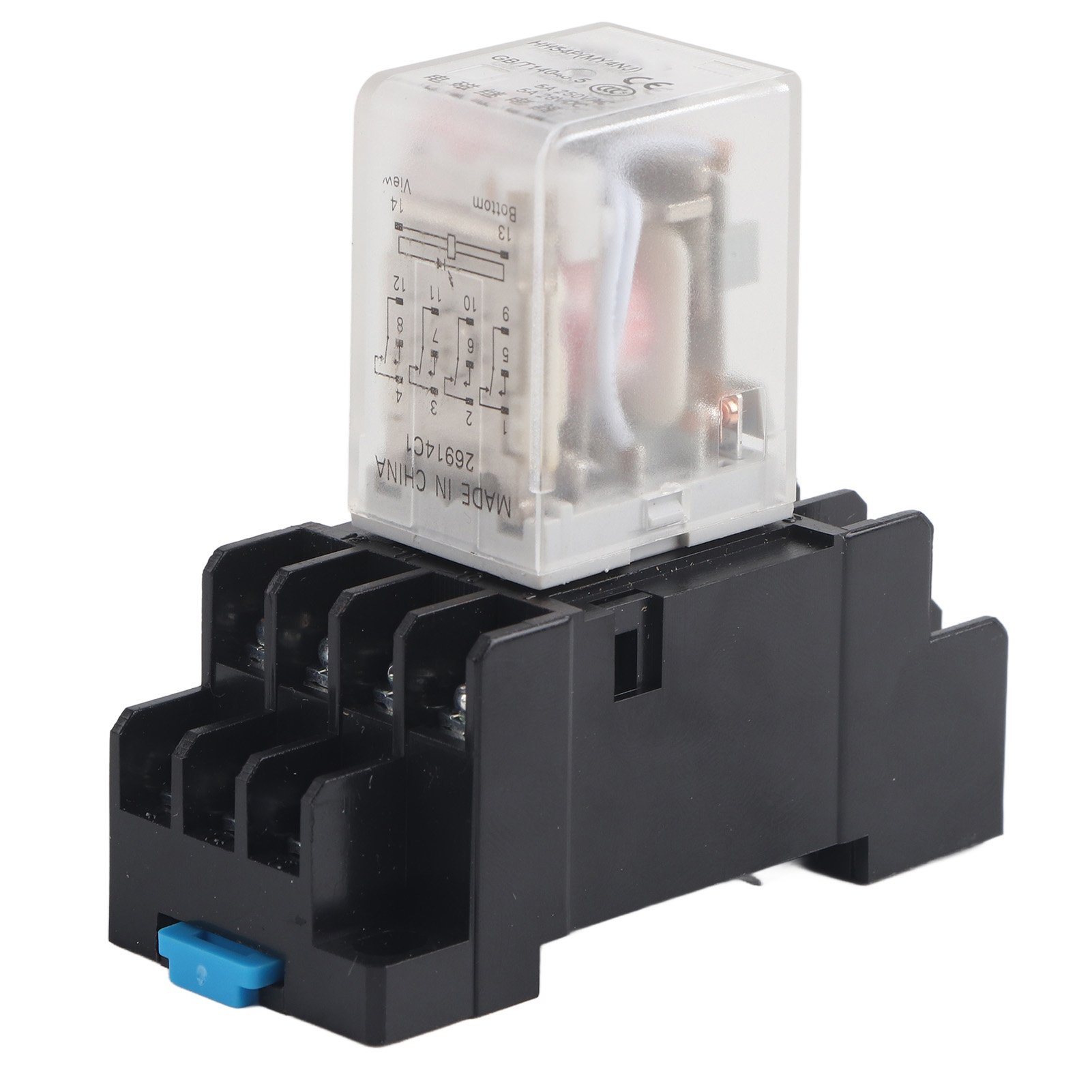 Mini-elektromagnetrelais Mit Sockel Hh54p (my4nj) Für Industriewerkstätten