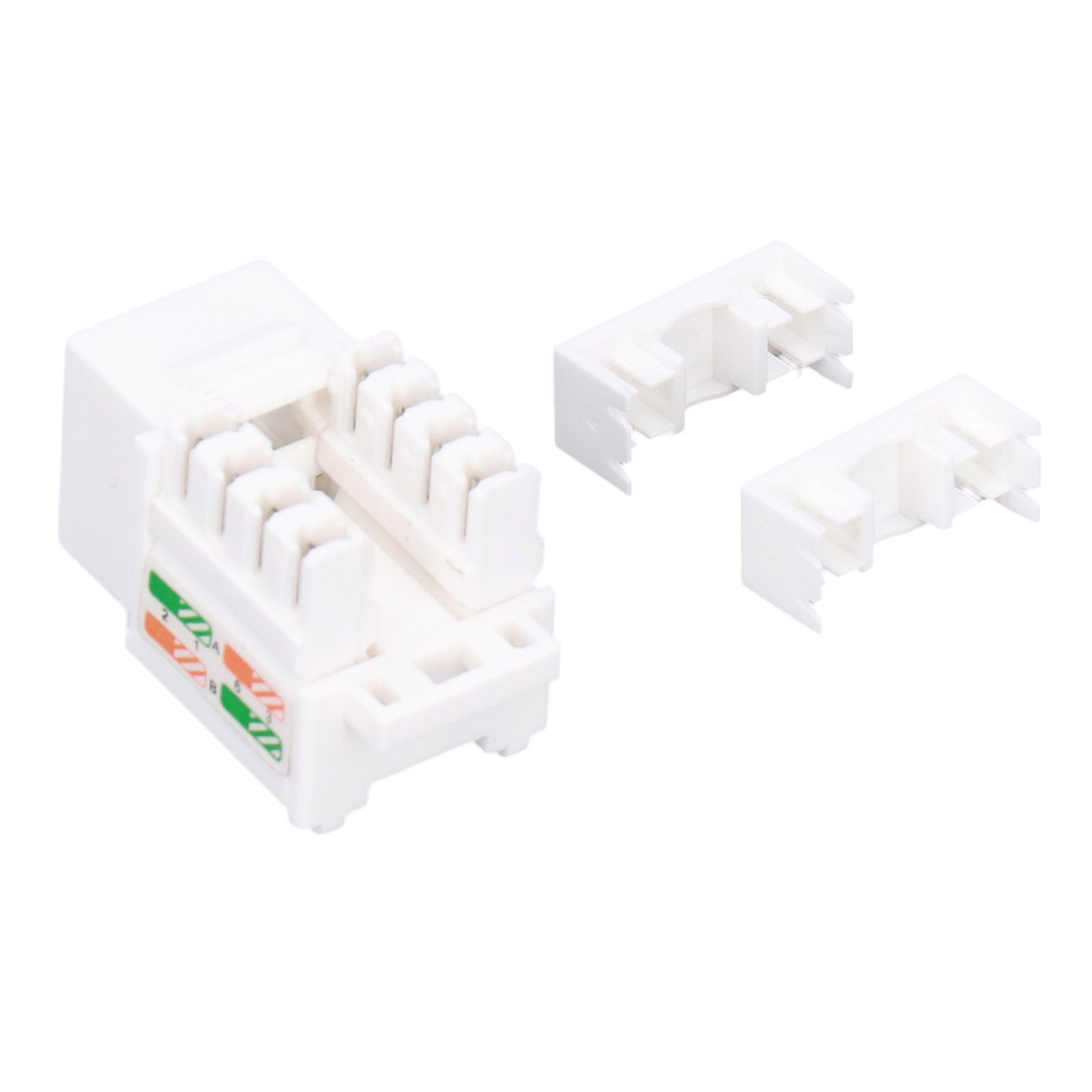 8-adriges Ungeschirmtes Cat6 Rj45 Gigabit-ethernet-netzwerkkabelmodul (250 Mhz) – 5er-pack