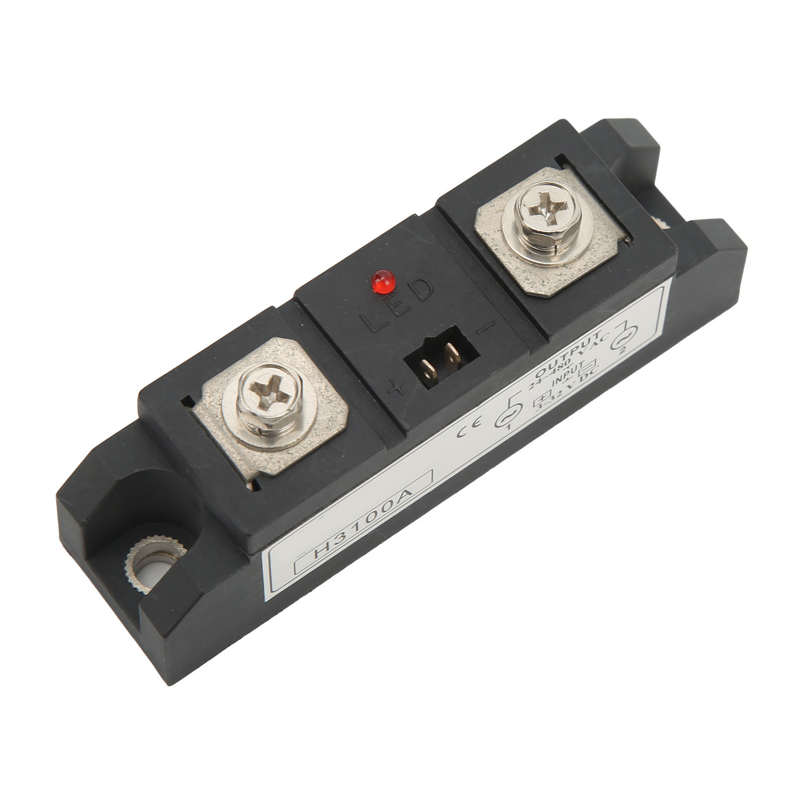 Industrielles, Kontaktloses Halbleiterrelais, Geräuscharm, Dc-eingang 3–32 V, Ac-ausgang 24–480 V, Led, Schaltmodul