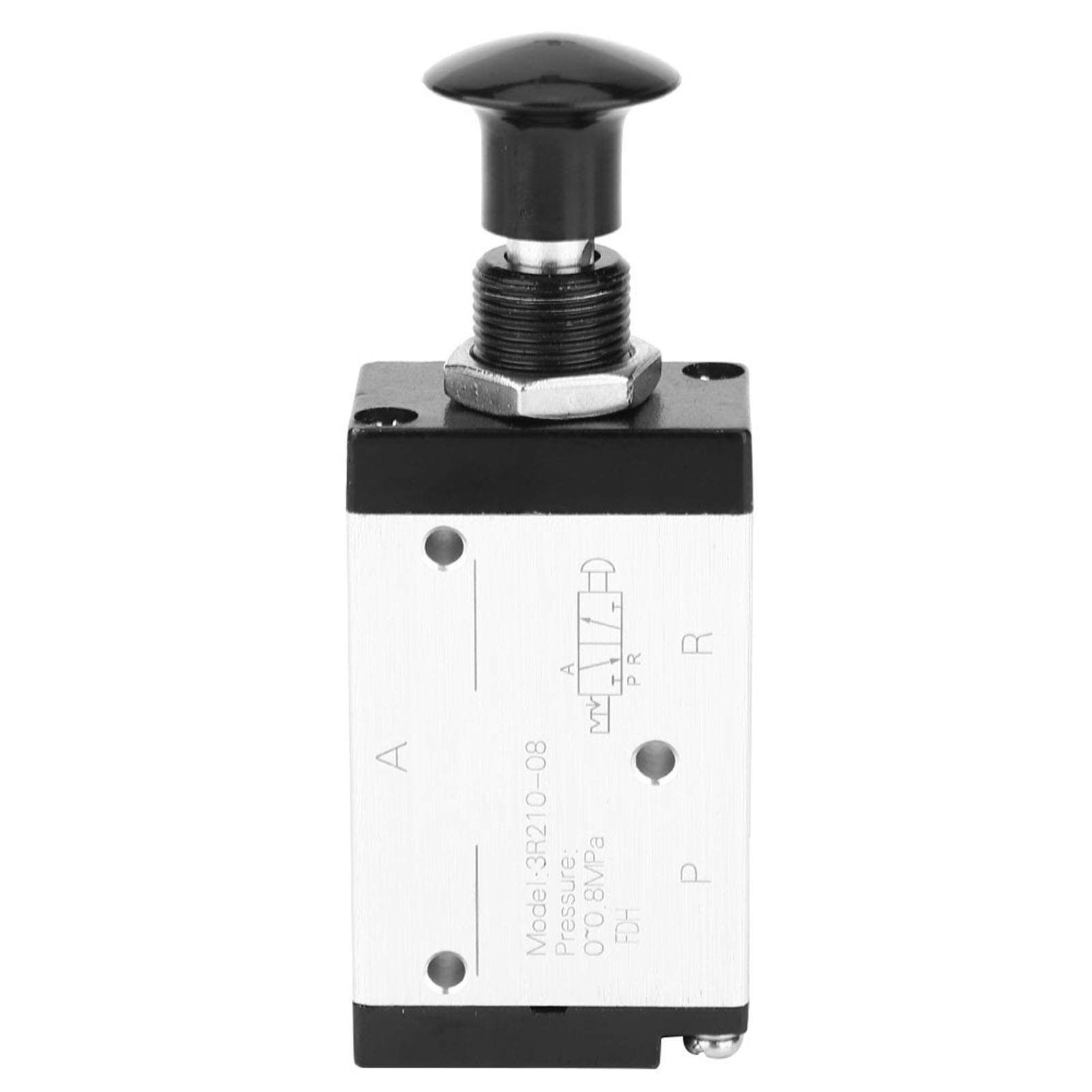 Pneumatischer 3/2-zoll-verteiler Mit 2-positionen-handhebel, Druckluft-magnetventil 3r210-08