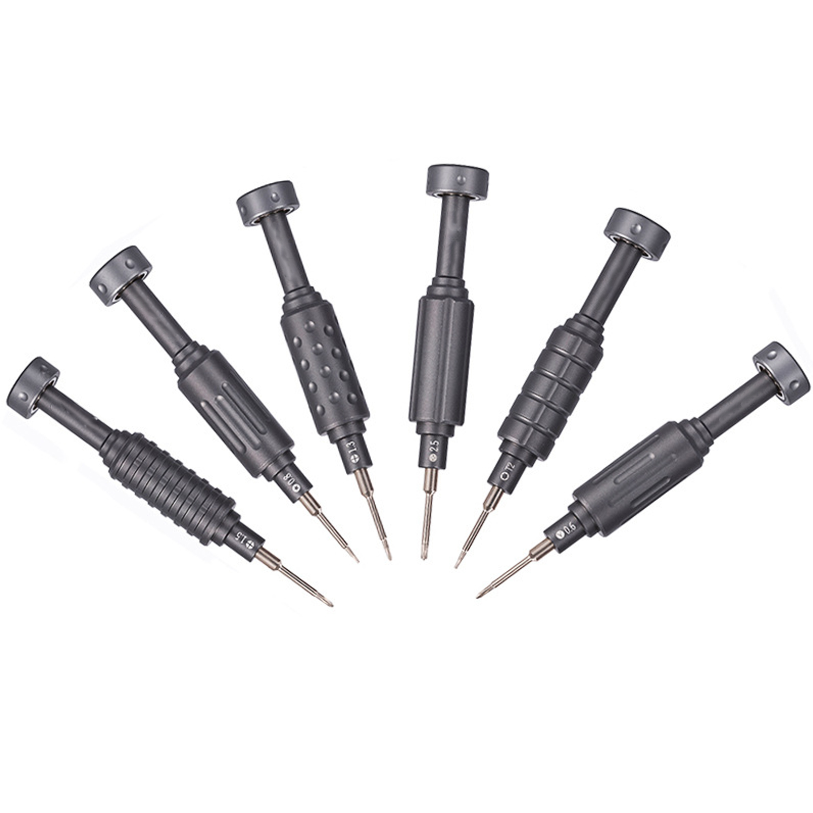 Präzisionsschraubendreher-set Mit Phillips-, Y-, Torx- Und Pentalobe-aufsätzen Für Die Reparatur Von Konsolen Und Mobiltelefonen