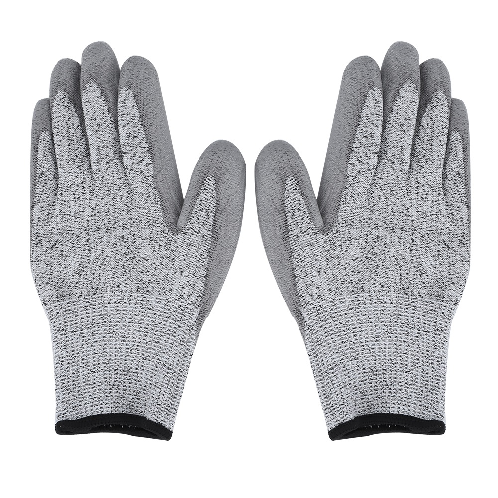 Verdickte, Schnittfeste Hppe-schutzhandschuhe, Ölbeständig, Für Die Holzbearbeitung Und Den Umgang Mit Industriemaschinen - 3er-pack, Einheitsgröße, Für Den Professionellen Einsatz.