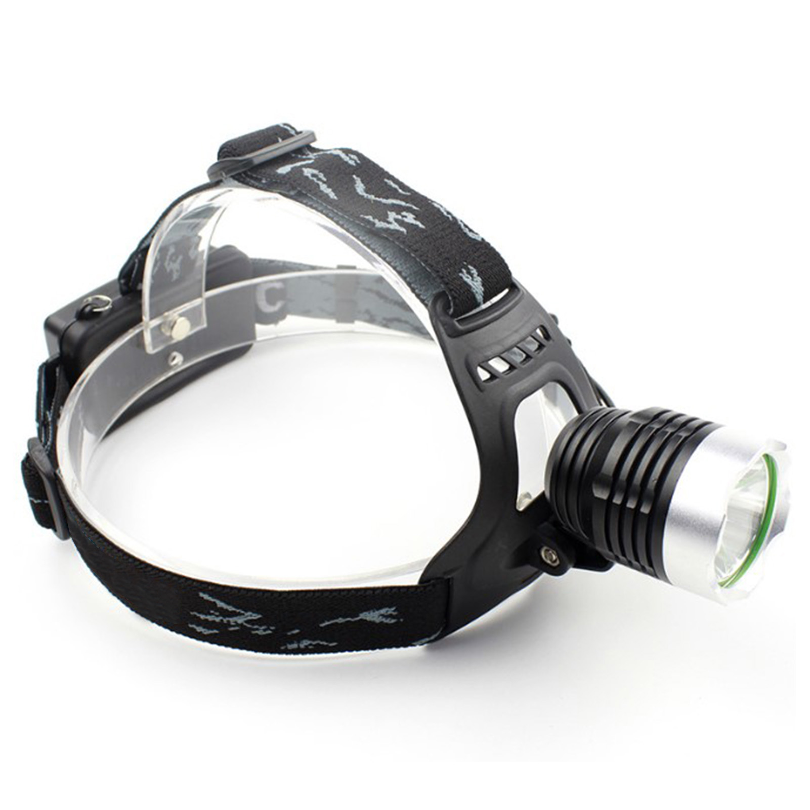 Leistungsstarke, Per Usb Aufladbare Led-stirnlampe, Weißes Licht, Zum Angeln, Campen Und Für Outdoor-aktivitäten, 3,7–4,2 V