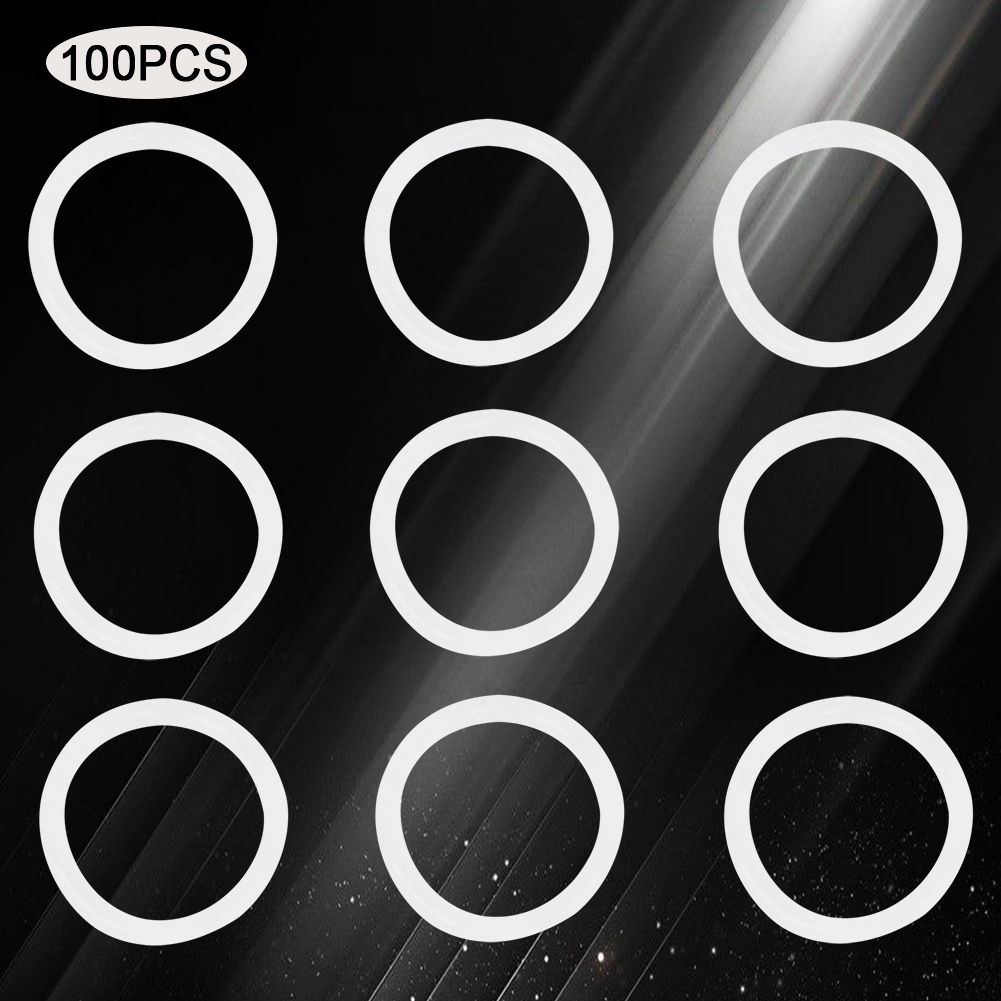 100 Weiße Silikon-o-ringe, Hochtemperaturbeständig, Wasserdicht, 32 X 3 Mm Dichtungsscheibe
