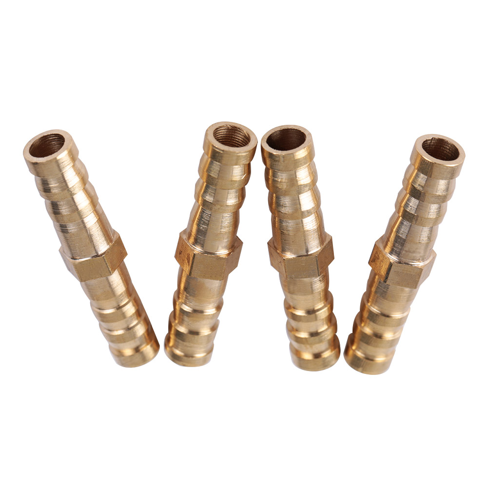 Reduzierstück Aus Messing, Schlauchtülle Mit Widerhaken (8 Mm-8 Mm, 4er-pack)
