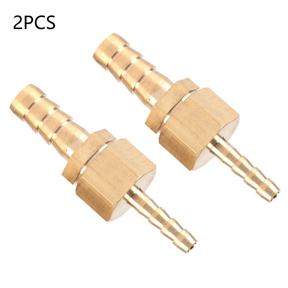 Reduzierstück Aus Messing 4–6 Mm, Mit Widerhaken, Stecker/buchse, 2er-packung