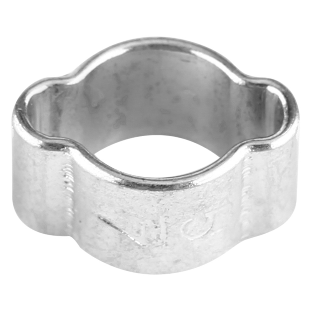 10-teilige Schlauchschelle Mit Schraubgewinde, Verzinkter Stahl, Doppelohr, 5-23 Mm, Für Benzinschlauch (5-7 Mm)