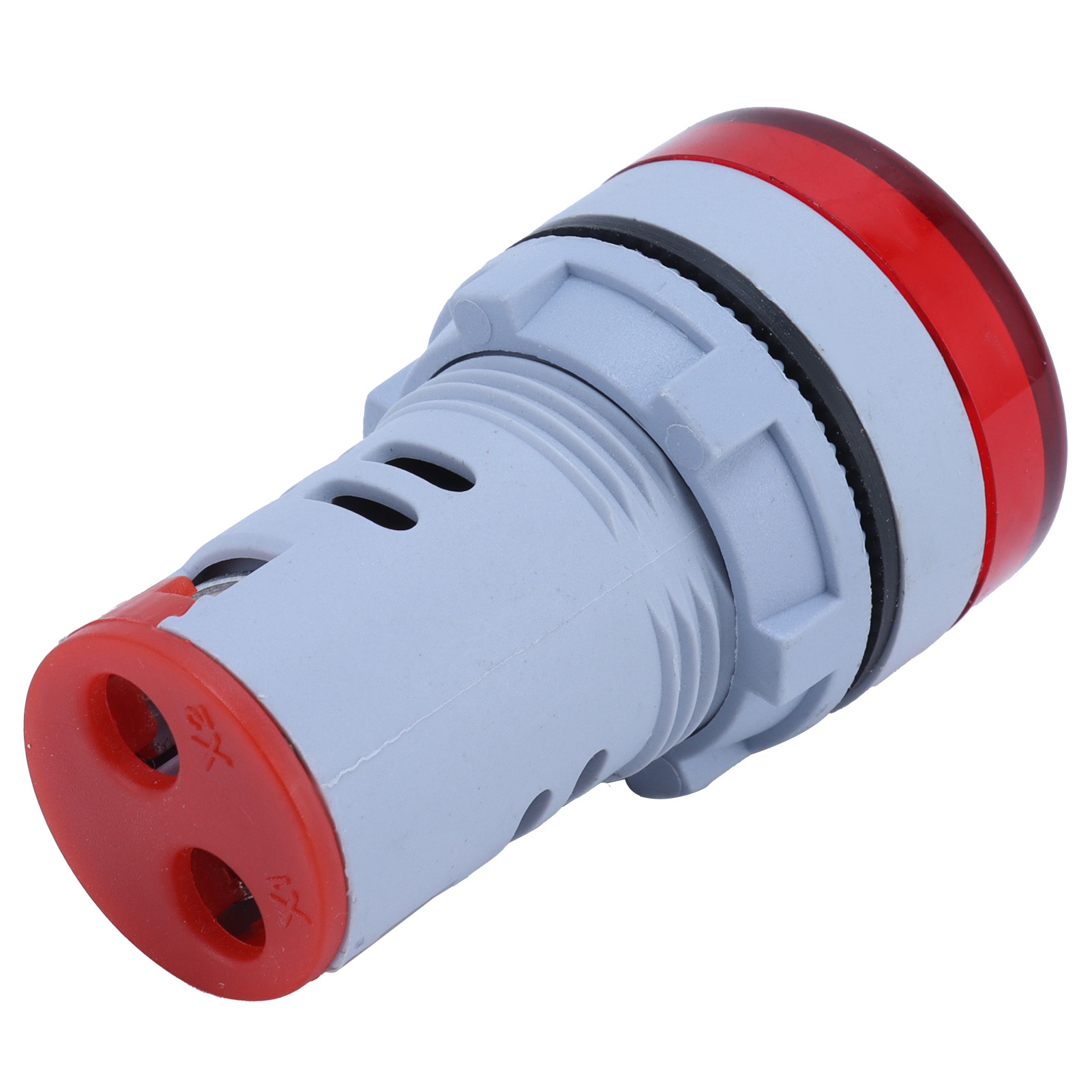 Ad16-22fsv Rundes Digitales Voltmeter, 60–500 V Ac, Rote Spannungsanzeige, Runde Led-leuchte Für Schalttafeln
