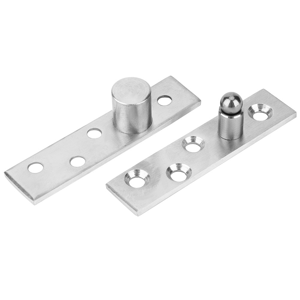 Drehbares Edelstahl-drehgelenk (360°), Paar (2 Stück), 75 Mm, Für Außermittig Drehbare Türen