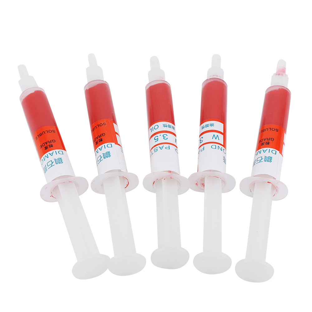 Diamantpolierpaste 5 Stück W3.5 3000, Schleifpaste, Nadelrohr, Zum Polieren Und Schärfen.