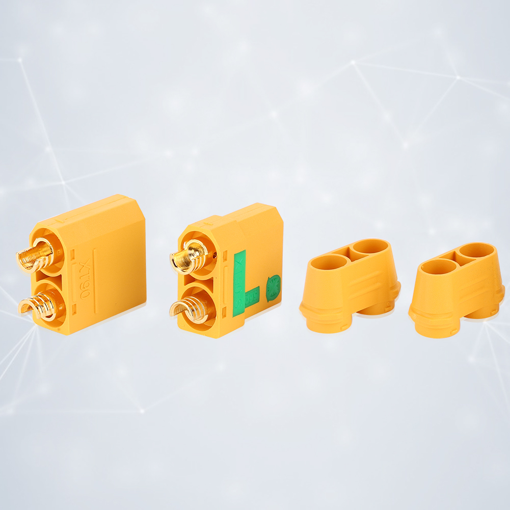 Paar Xt90-s Bananenstecker, Xt90-funkenschutz, Flammhemmend Ul94v-0, Stecker