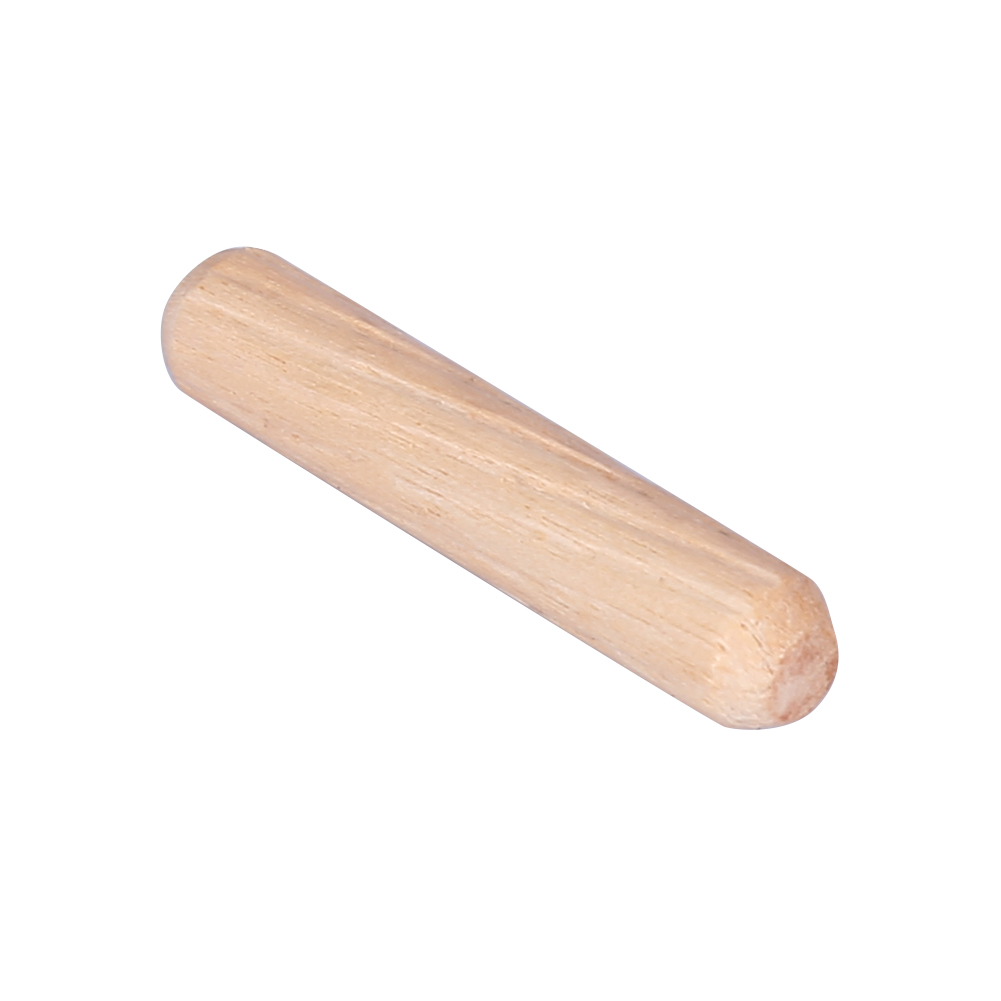 Packung Mit 50 Runden, Gerillten Holzdübeln Für Schubladen, M6x40 Mm Stäbe