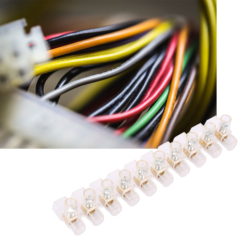 10p Bh25 Schraubverbinder, Elektrischer Verteilerblock Für Drähte, Anschlussklemme