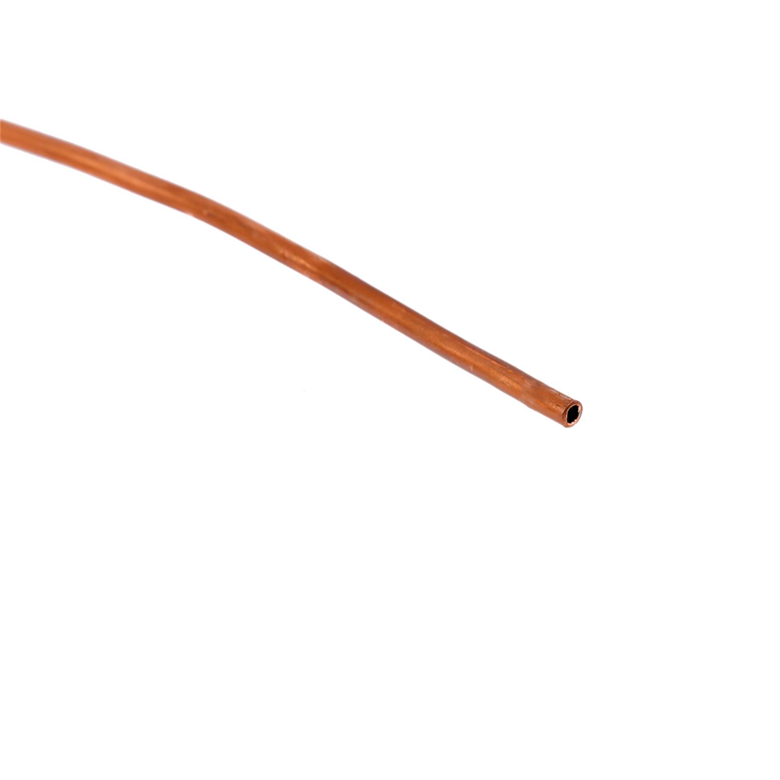 Flexibles Kupferrohr, 2 M, 4 Mm Außendurchmesser X 3 Mm Innendurchmesser, Für Kälte- Und Sanitärinstallationen
