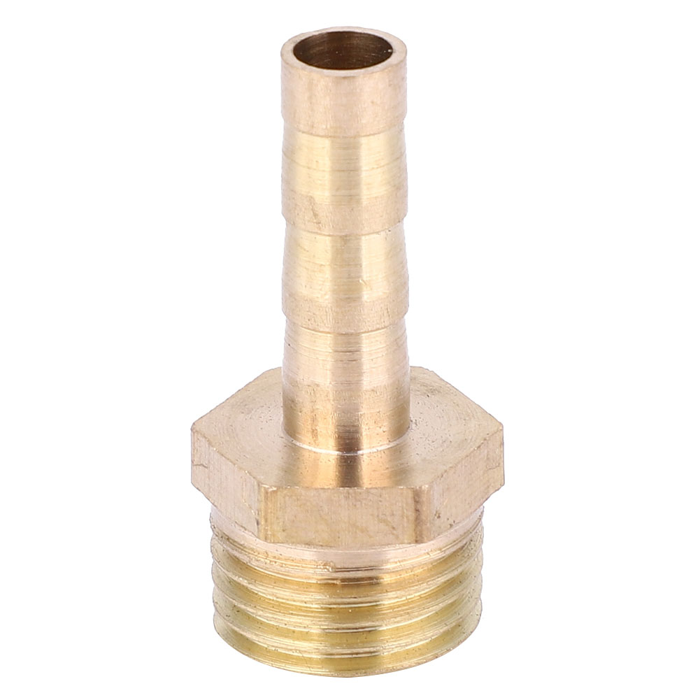 6-mm-messing-schlauchverbinder, 5 Stück, G1/4-außengewinde, Schlauchanschluss Für Gas Und Flüssigkeiten