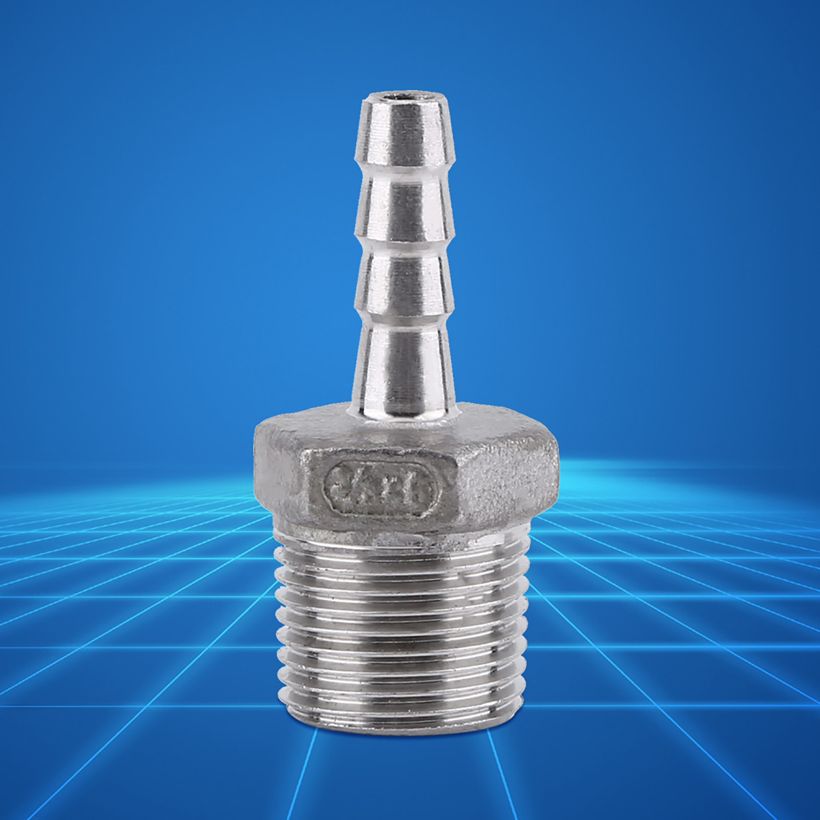Bsp 3/8" X 6mm Außengewinde-adapterverschraubung Für Flexible Schläuche, Schlauchanschlussstutzen, Standard-gewindeverschraubung, 1 Stück.