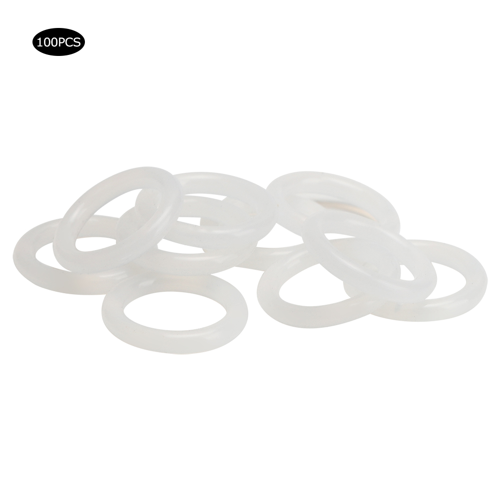 100 Stück Wasserdichte Silikondichtung, Hochtemperaturbeständige Dichtungsscheibe, 21x3mm O-ring, Strapazierfähiger Gummi Für Verschiedene Anwendungen.