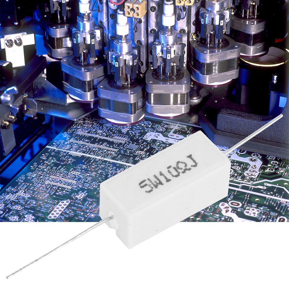 Packung Mit 10 5w 10ω 5% Keramikwiderständen, Isolierte Elektronische Bauteile