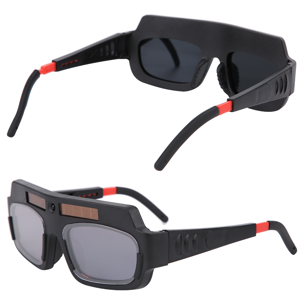 Selbstverdunkelnde Solar-schweißerbrille, Schutzmaske Für Wig/mig-schweißen, Blendfreie Gläser, Augenschutzausrüstung, Einzelpaar, Variable Tönung, Professioneller Einsatz.