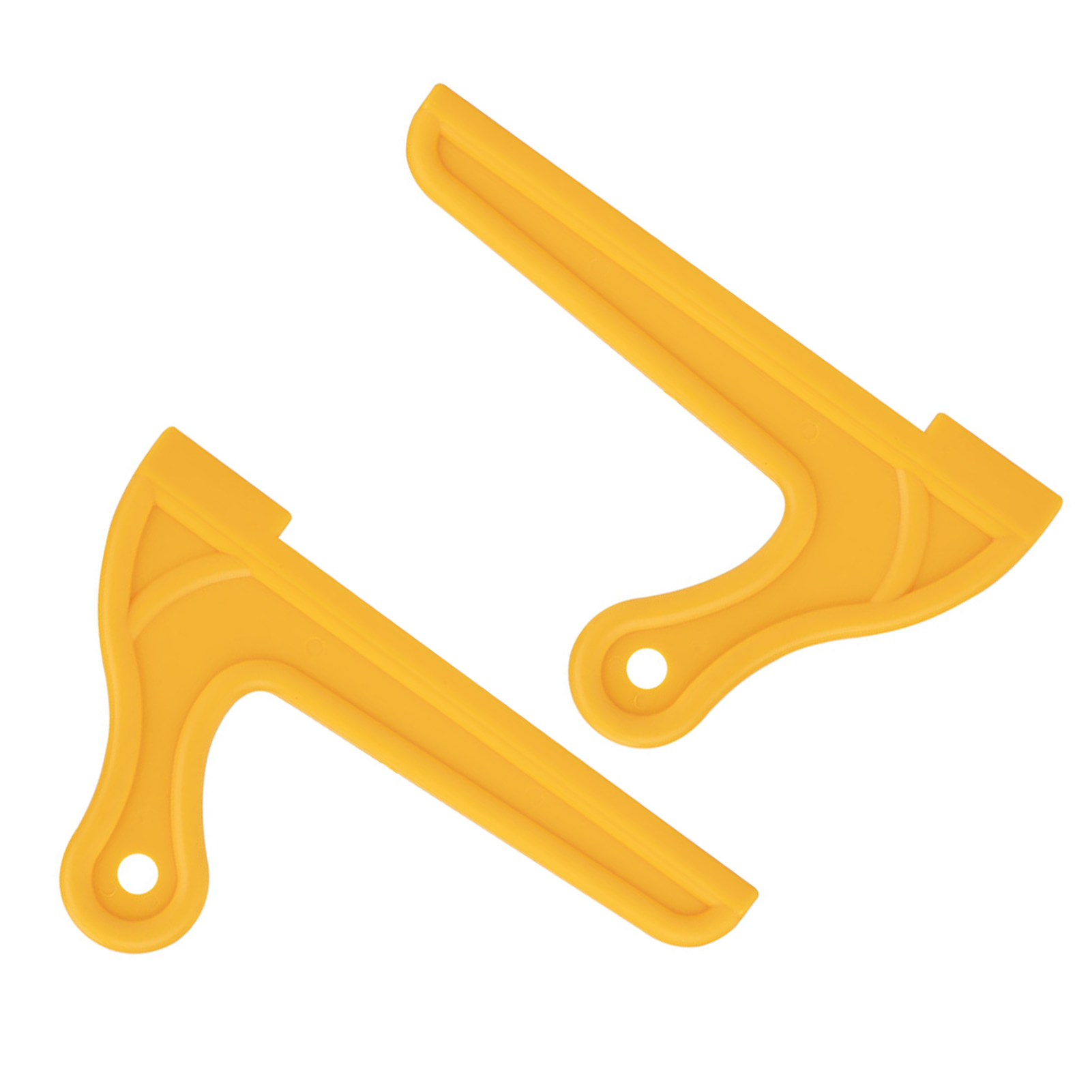 Set Aus 2 V-förmigen Holzschiebestöcken Für Sägen, Arbeitssicherheit Bei Der Holzbearbeitung, Schnittführung Für Tisch- Und Spindelhobelmaschinen