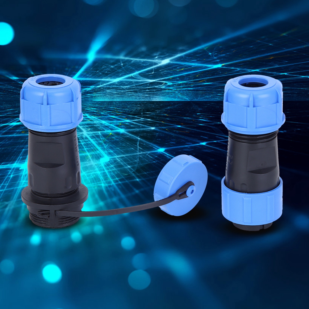 Sp17 Wasserdichte Anschlussdose, 3-poliger Elektrischer Stecker Für Verteilerkabel, Satz Wasserdichter Armaturen Für Den Außenbereich.