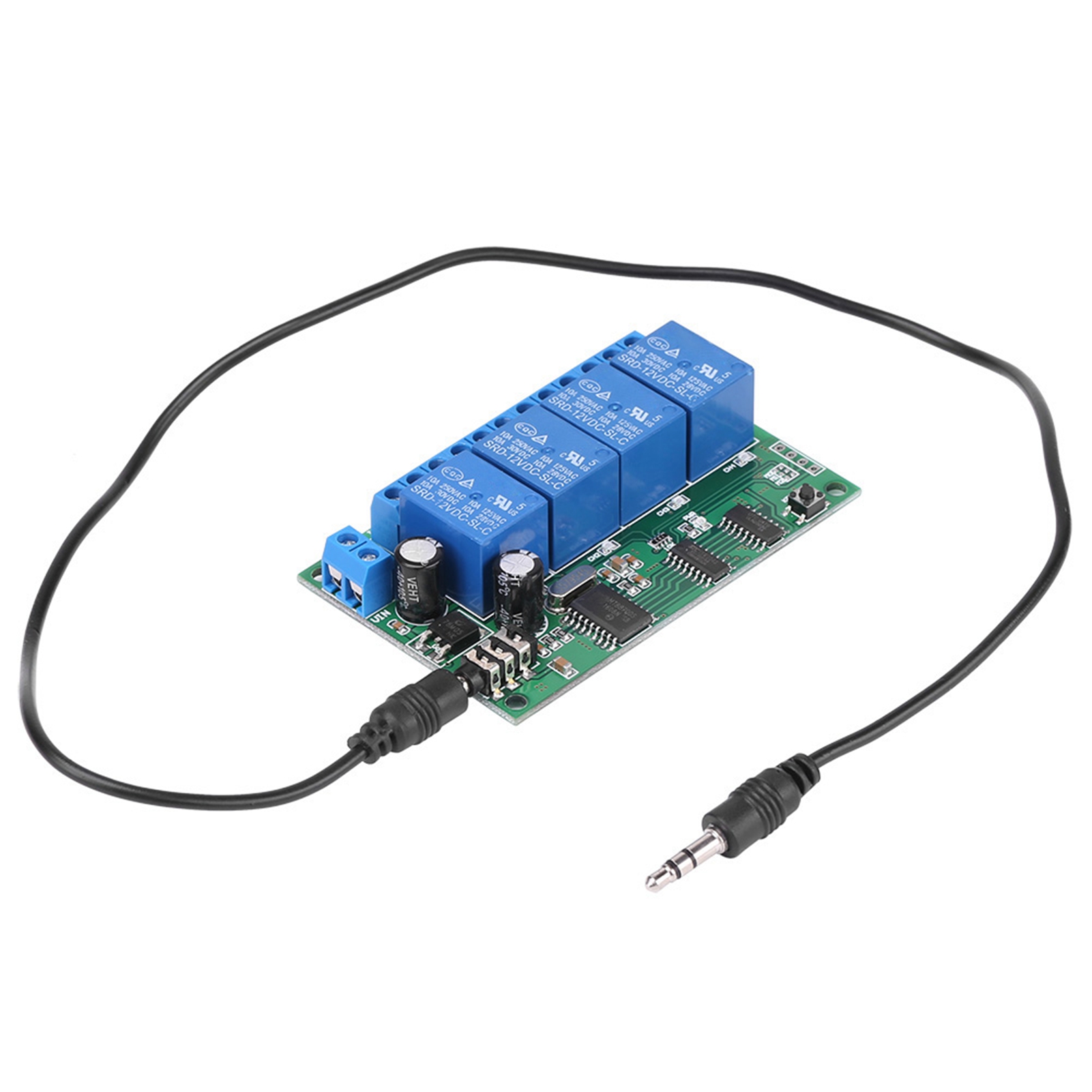 Ad22b04 12v 4-kanal-relais Mit Dtmf-tondecoder, Telefonfernsteuerung Für Sps-automatisierung