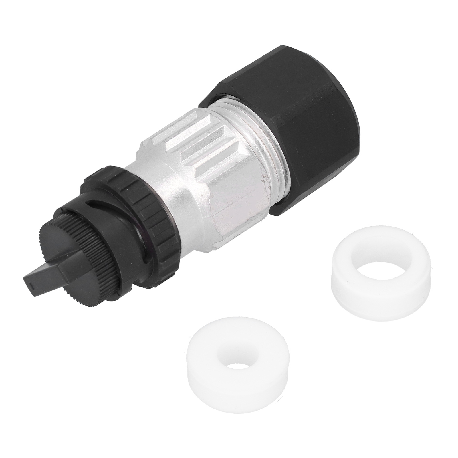 Zweipoliger Gerader Rundsteckverbinder, Schnellanschluss Mit Gummihülse, 60 V Dc, 55 A, Modell C10-730511-z2s, Wasserdichter Stecker Für Industrielle Anwendungen