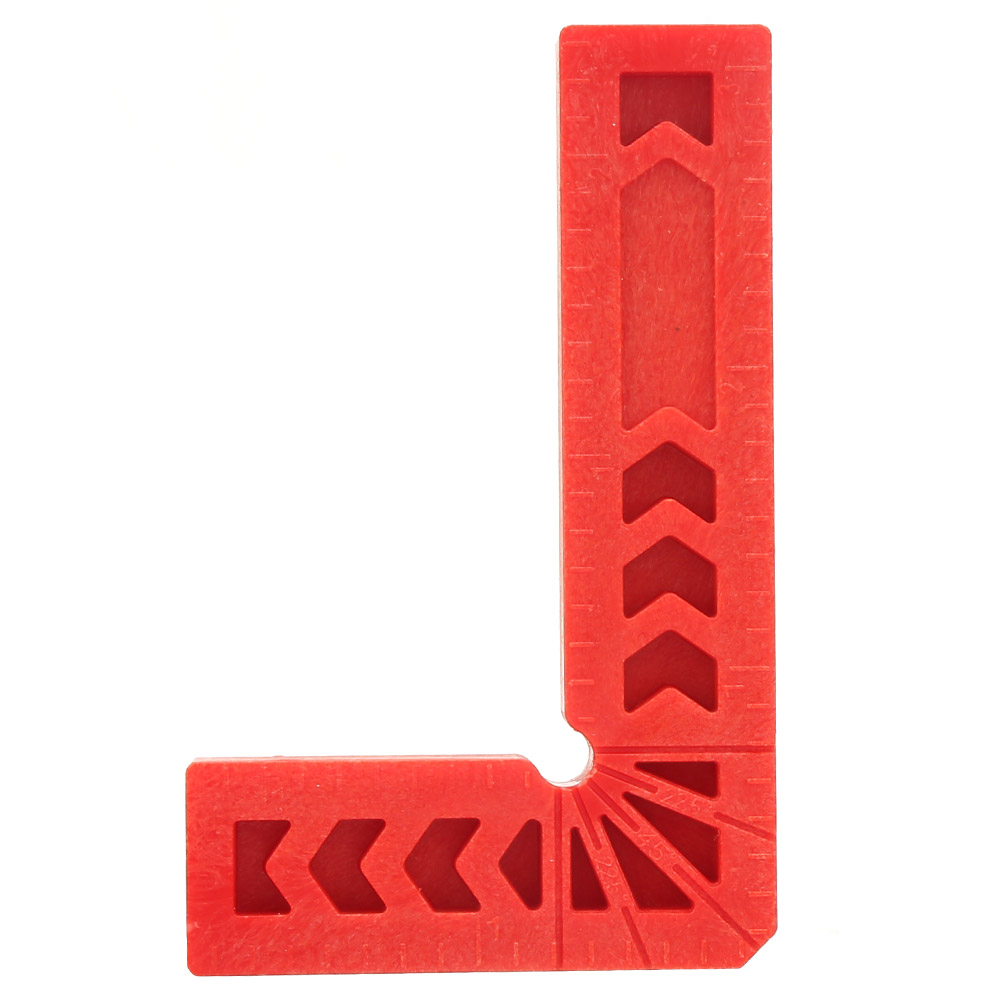 Set Mit 4 90°-kunststoffquadraten Für Die Holzbearbeitung, Positionierungsschablone (7,6 Cm)