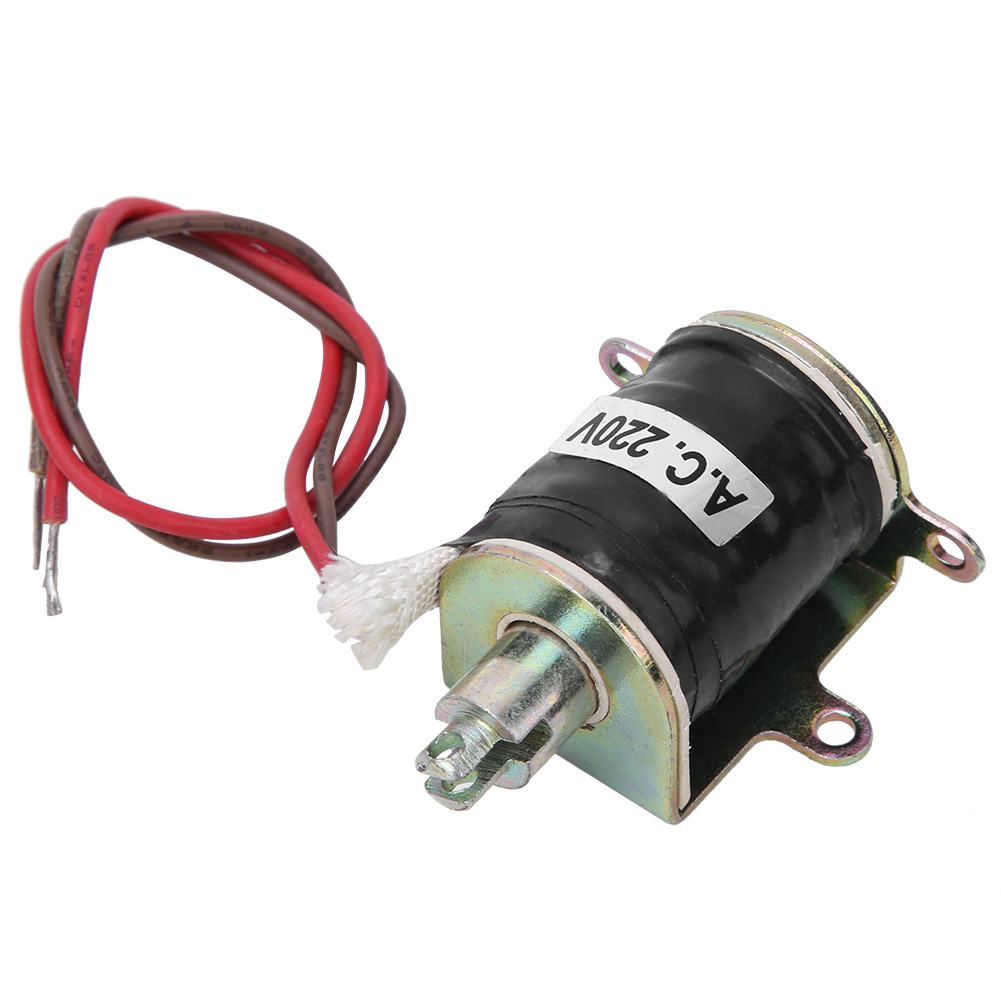 Elektromagnet Sal-02 Mit Offenem Rahmen, 220 V Wechselstrom, Mechanischer Solenoid, 10 Mm Hub, 3 N Kraft