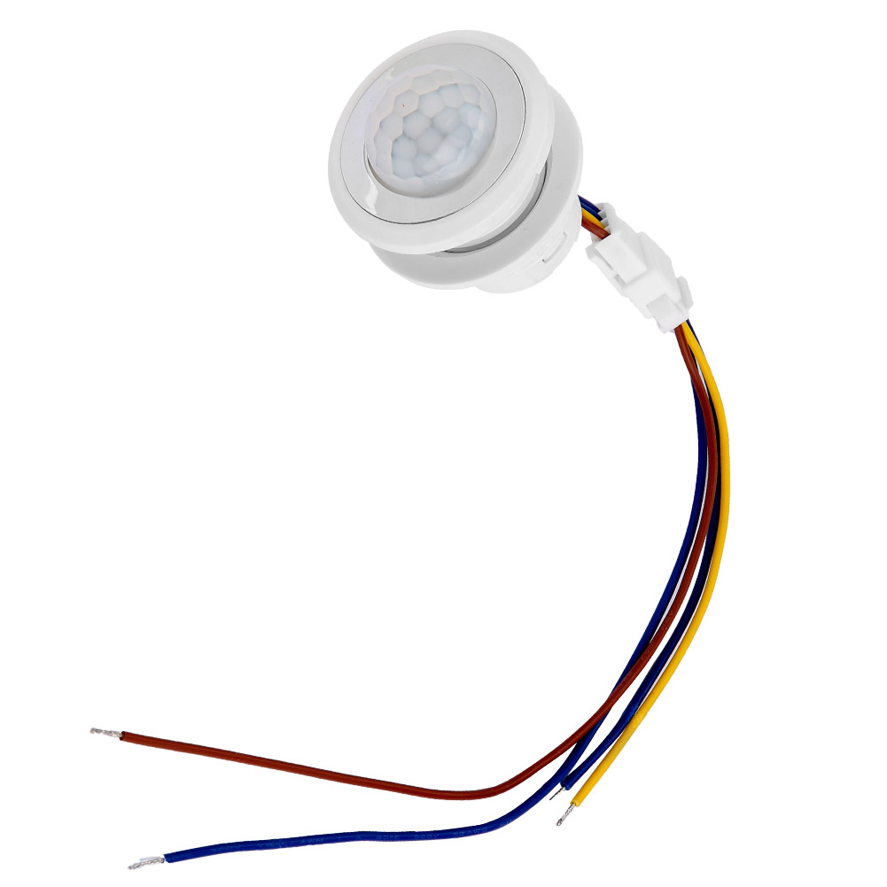 Hw08f Led-infrarot-bewegungsmelder Mit Automatischer Ein-/ausschaltung, 1–40 W, 45 X 40 Mm
