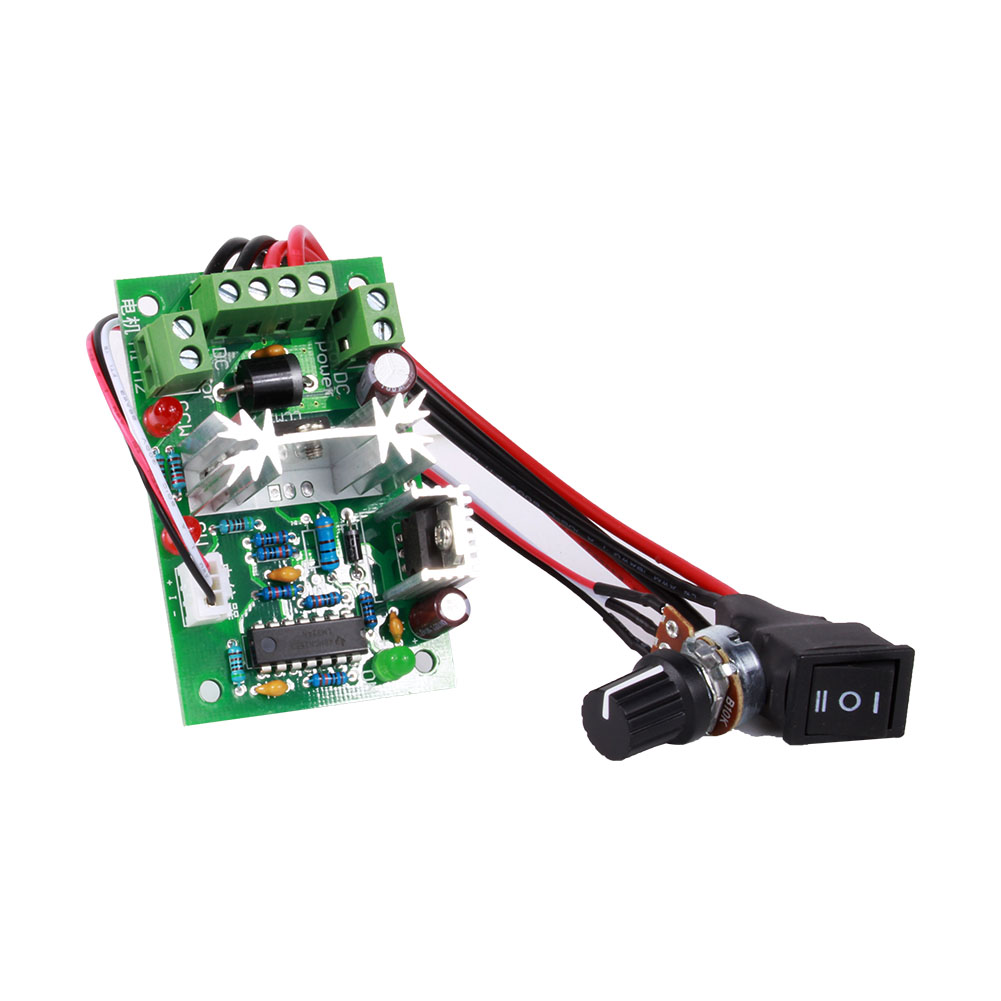 10v 12v 24v 30v Pwm-drehzahlregler Für 120w Gleichstrommotor Mit Drehrichtungsumkehr