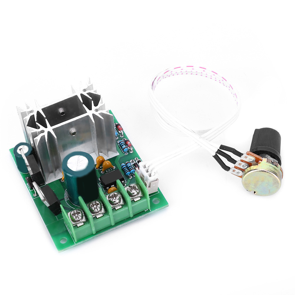 Stufenloser Pwm-drehzahlregler Für 6v, 12v, 24v Und 30v Gleichstrommotoren, Hochleistungs-steuermodul, Einstellbare Treiberplatine