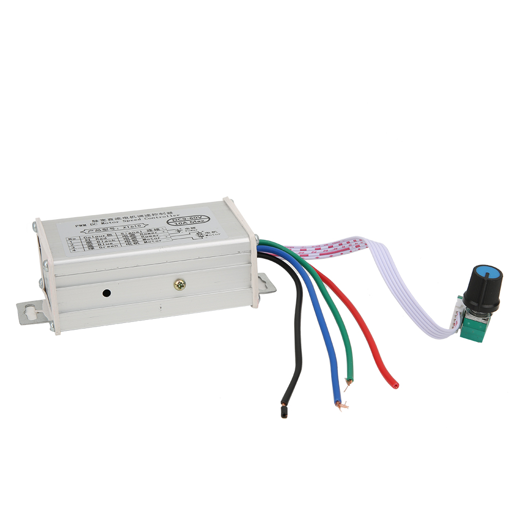 Pwm-drehzahlregler Für 9-60v 10a Gleichstrommotoren, Einstellbare Drehzahlregelung