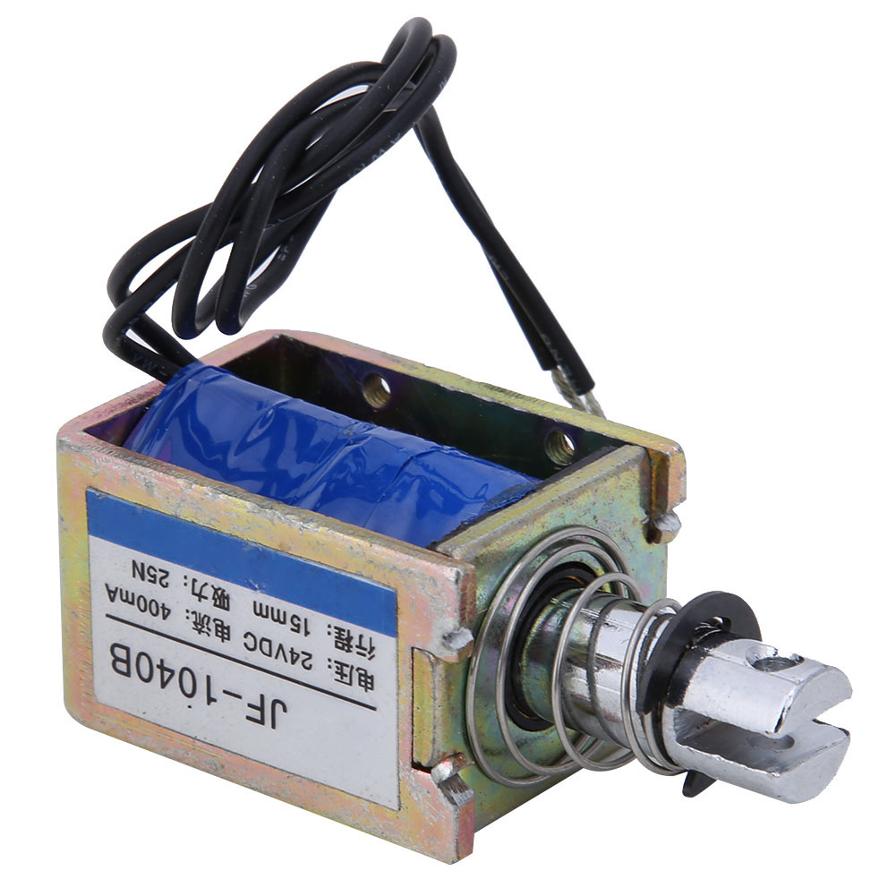 Jf-1040b 25n 24v Gleichstrom-elektromagnet, Zug-druck-typ, 15 Mm Hub