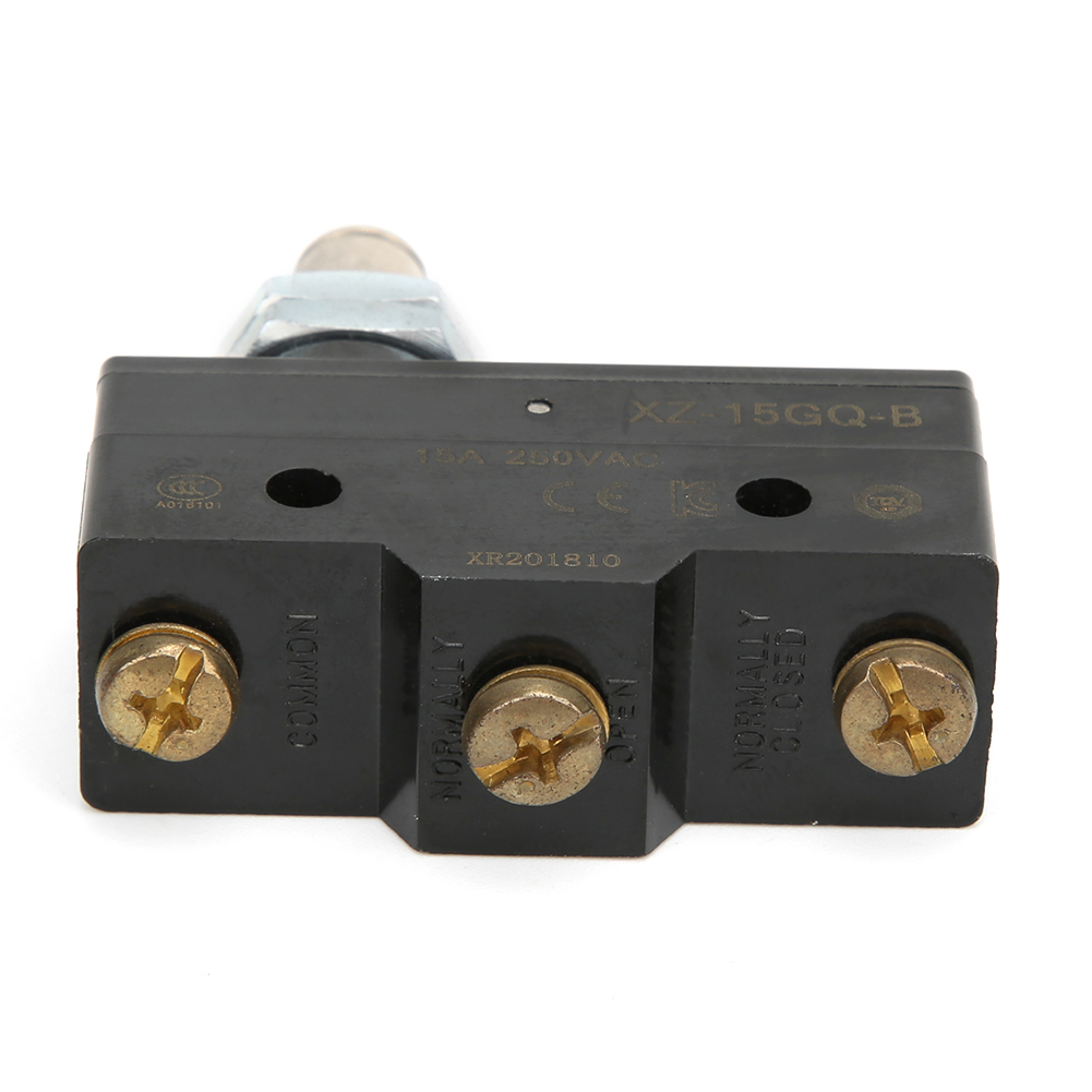 Endschalter Xz-15gq B, 15 A, 3-polig, Für Schalttafeleinbau, Mit Kolbenrolle