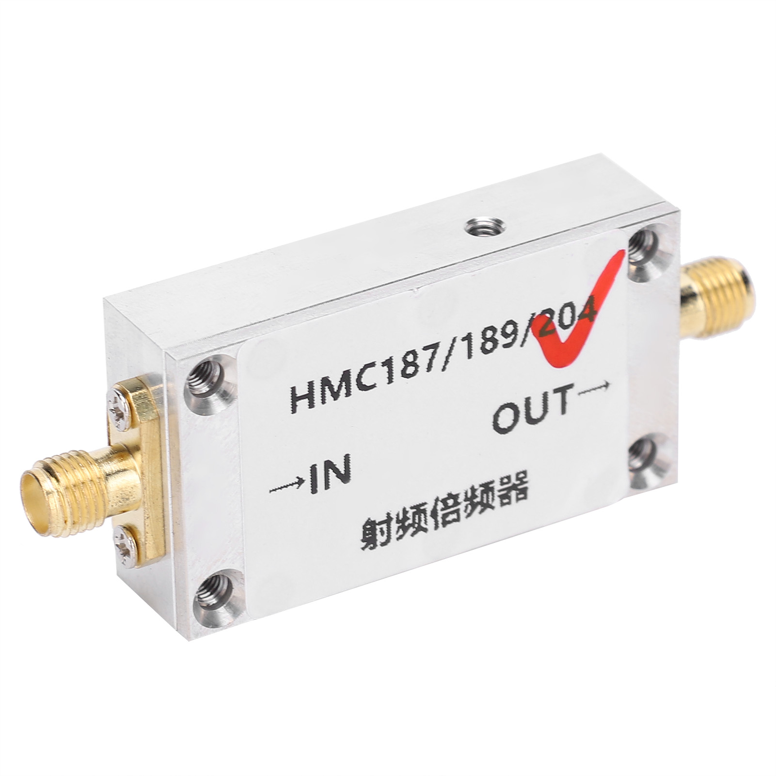 Frequenzverdoppler Aus Aluminiumlegierung, 4–8 Ghz Eingang, 8–16 Ghz Ausgang, Kompakter Hf-verdoppler