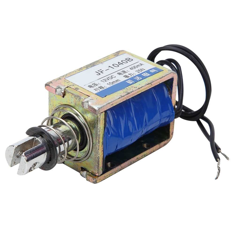 Jf-1040b Schub-zug-solenoid-elektromagnet 25 N 12 V Dc 10 Mm Hub