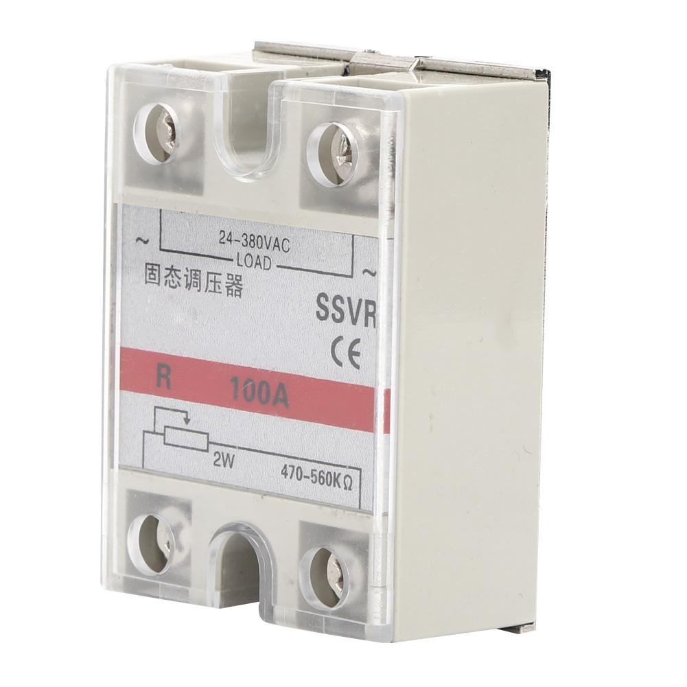 Ssvr-100 Va Einphasen-spannungsregler, Niederfrequenz-relaismodul, Leistungsdimmer Für Heizung Und Beleuchtung, 100 Va Halbleiter-spannungsregler