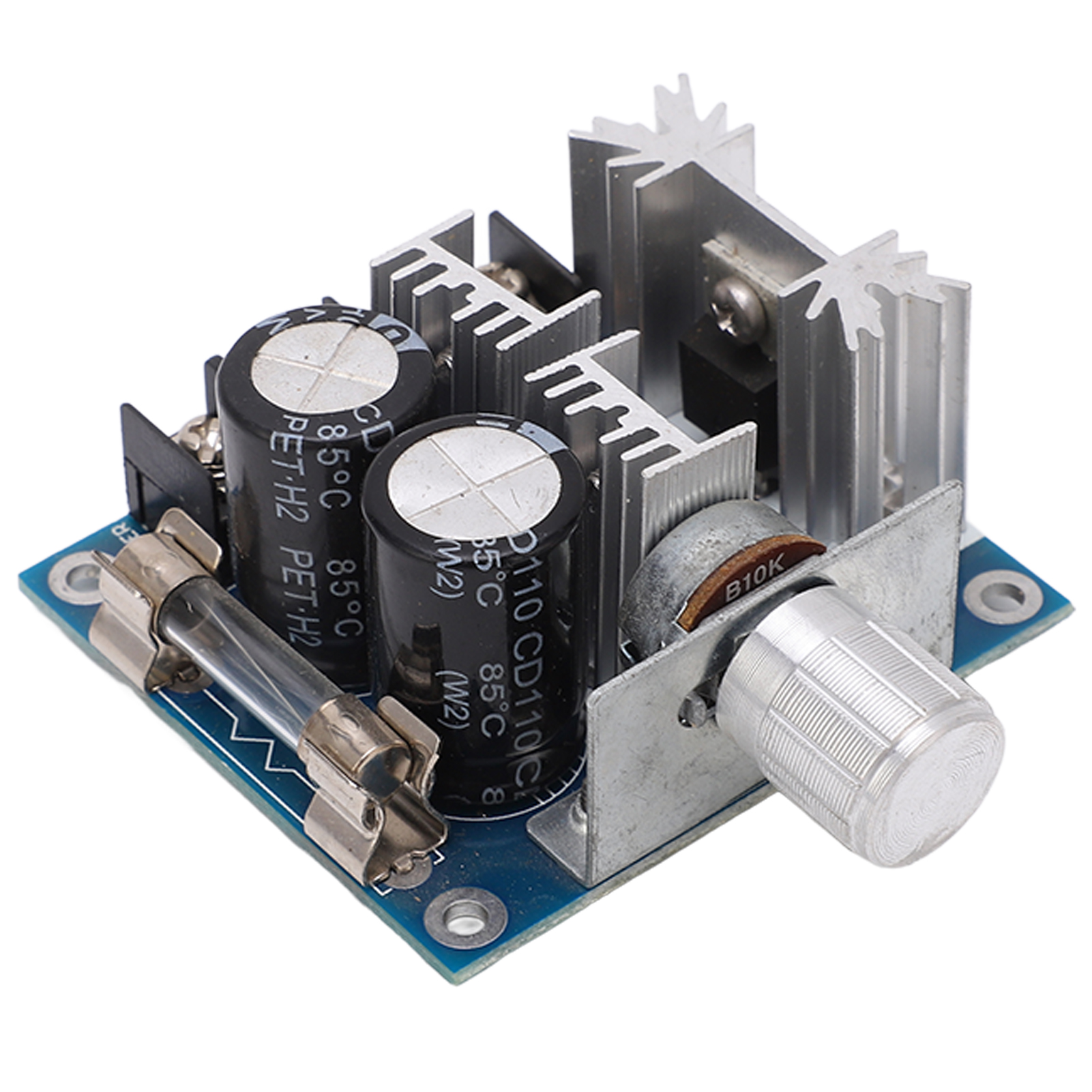 Pwm-motordrehzahlregler-spannungsreglermodul Dc 12-40v Mit 10a-sicherung