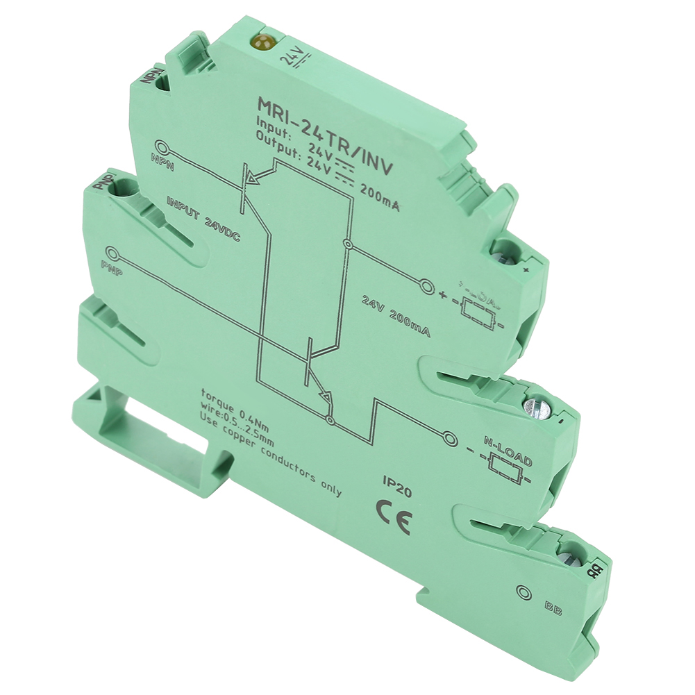 Mri-24tr/inv Npn Pnp Signalwandler I/o Polaritätspegelumwandlungsmodul Für Sps-sensor