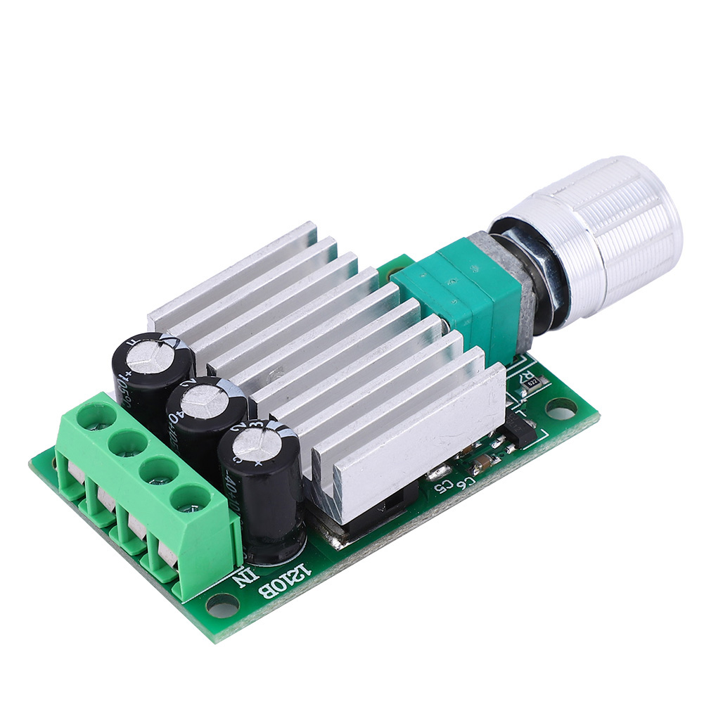 Pwm-drehzahlregler Für 12-30v Gleichstrommotor, 10a Hochleistungsreglermodul, Dimmerschalter, Drehzahlregler.