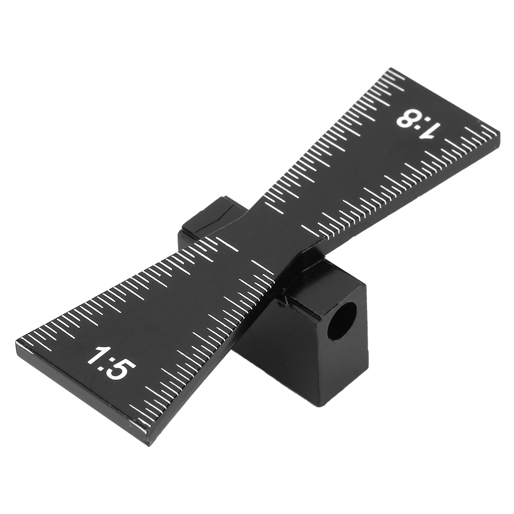 Schwalbenschwanzschablone Aus Aluminiumlegierung, Anreißlineal Für Holzbearbeitung, Verbindungsmessung 1:5 1:8, Anreißwerkzeug Für Holz.